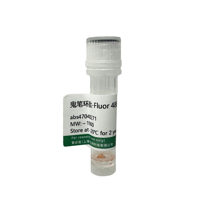 鬼笔环肽-Fluor 488标记 (绿色)