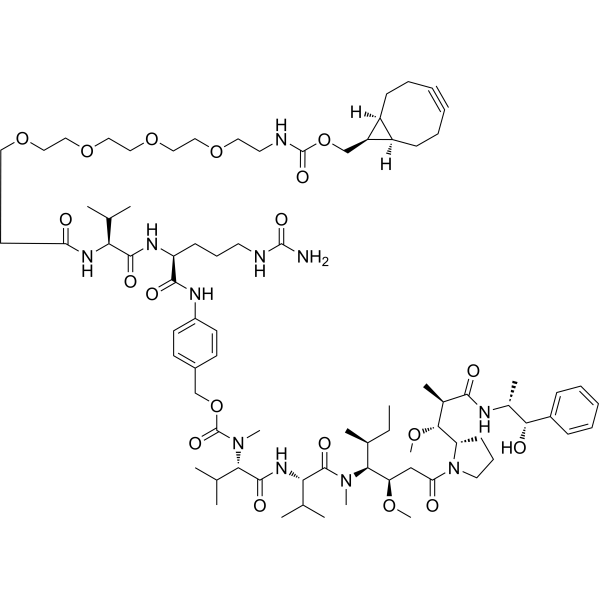 endo-BCN-PEG4-Val-Cit-PAB-MMAE 