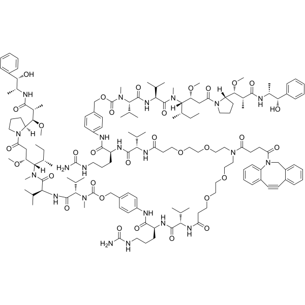 DBCO-(PEG2-VC-PAB-MMAE)2  