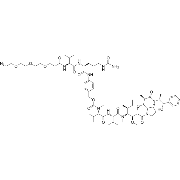 N3-PEG3-vc-PAB-MMAE