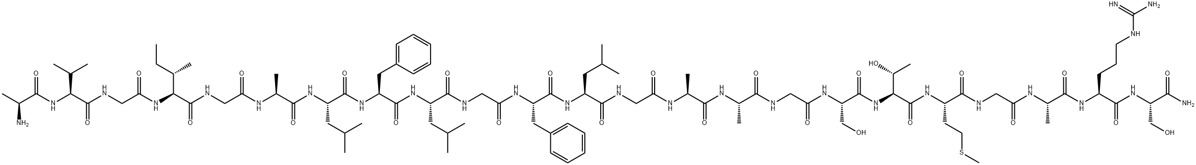 HIV-1 env Protein gp41 (1-23) amide (isolates BRU/JRCSF)