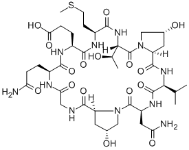 (Hyp 474·477,Gln479)-cyclo-a-Fetoprotein (471-479) (human, lowland gorilla)
