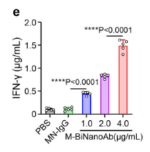 IFN-γ分泌水平图