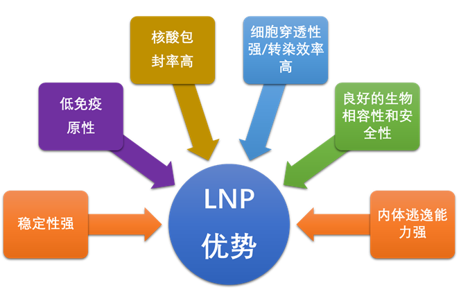 LNP优势