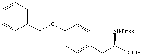 N-[(9H-芴-9-基甲氧基)羰基]-O-(苯基甲基)-D-酪氨酸