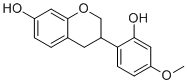 3-(2-羟基-4-甲氧基苯基)-3,4-二氢-2H-色烯-7-醇