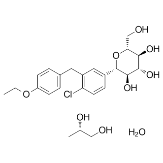 Dapagliflozin (2S)-1,2-propanediol, hydrate