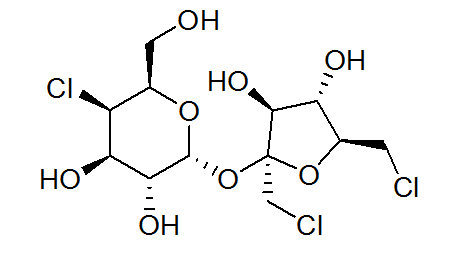 三氯蔗糖结构图片