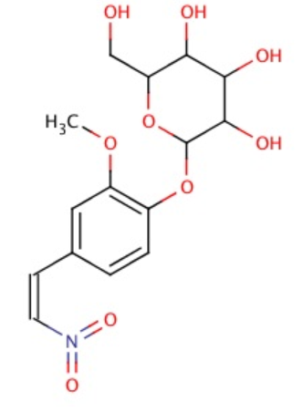 [2-甲氧基-4-(2-硝基乙烯基)苯基]-Β-D-吡喃半乳糖苷