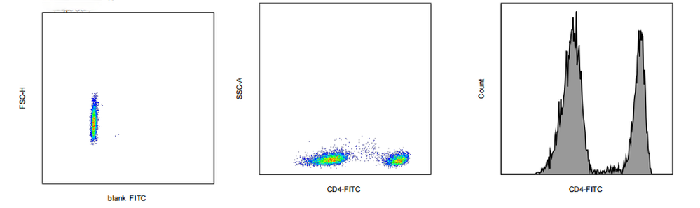 FITC Mouse anti-Human CD4 Antibody(Riv7)